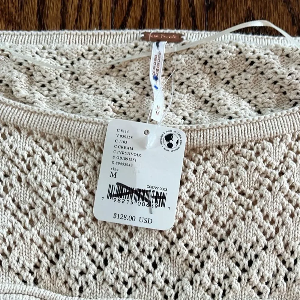Free People Juliette Ruffle Top Medium